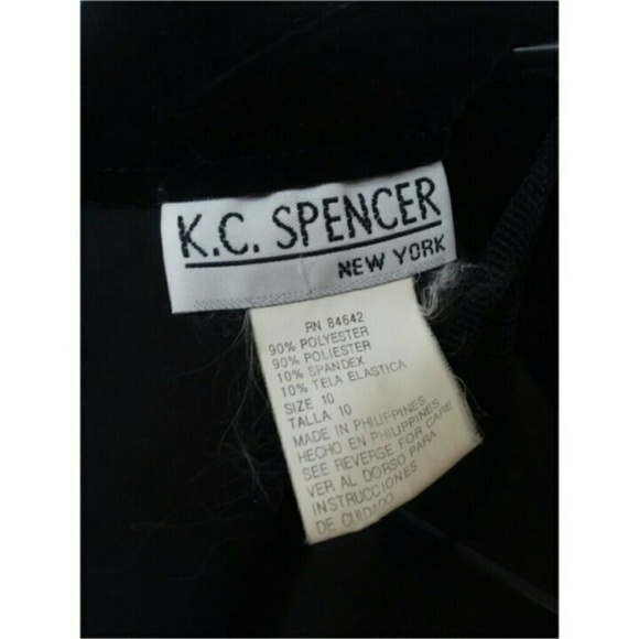 K.C. Spencer New York - Velvet Mini Dress - Picture 4 of 6